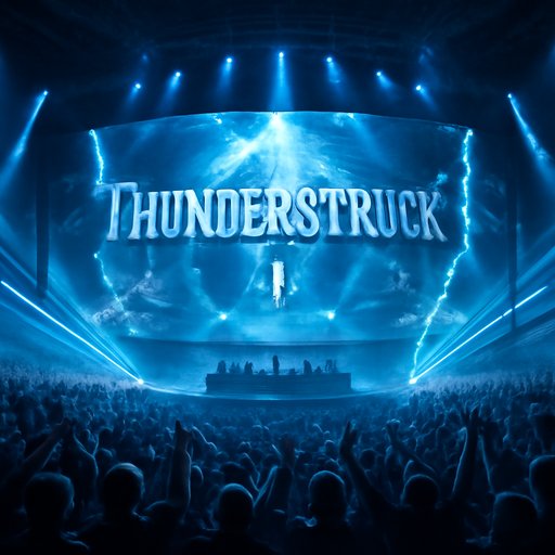 555rr Thunderstruck II thunder theme